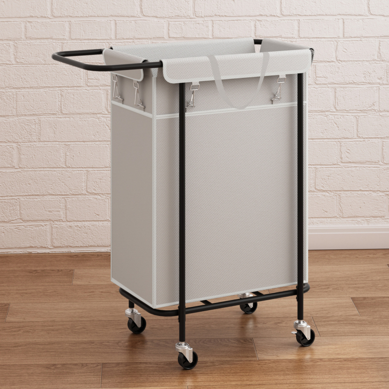 Nešvarių drabužių krepšelis Namų apyvokos reikmenų mobilus miegamasis Nešvarių drabužių vežimėlis Tualetas Vonios kambarys Skalbinių laikymo krepšelis