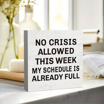 Ένα κομμάτι, τετράγωνο αφρώδες PVC, δεν επιτρέπονται κρίσεις αυτή την εβδομάδα, το πρόγραμμά μου είναι γεμάτο, τραπέζι