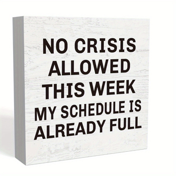 Ένα κομμάτι, τετράγωνο αφρώδες PVC, δεν επιτρέπονται κρίσεις αυτή την εβδομάδα, το πρόγραμμά μου είναι γεμάτο, τραπέζι