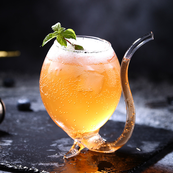 Ins Vampire Cup Nordic Creative Straw Glass Vampire Cup Εξατομικευμένο ποτήρι κρασιού Molecular Cocktail Cup