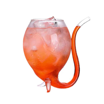 Ins Vampire Cup Nordic Creative Straw Glass Vampire Cup Εξατομικευμένο ποτήρι κρασιού Molecular Cocktail Cup