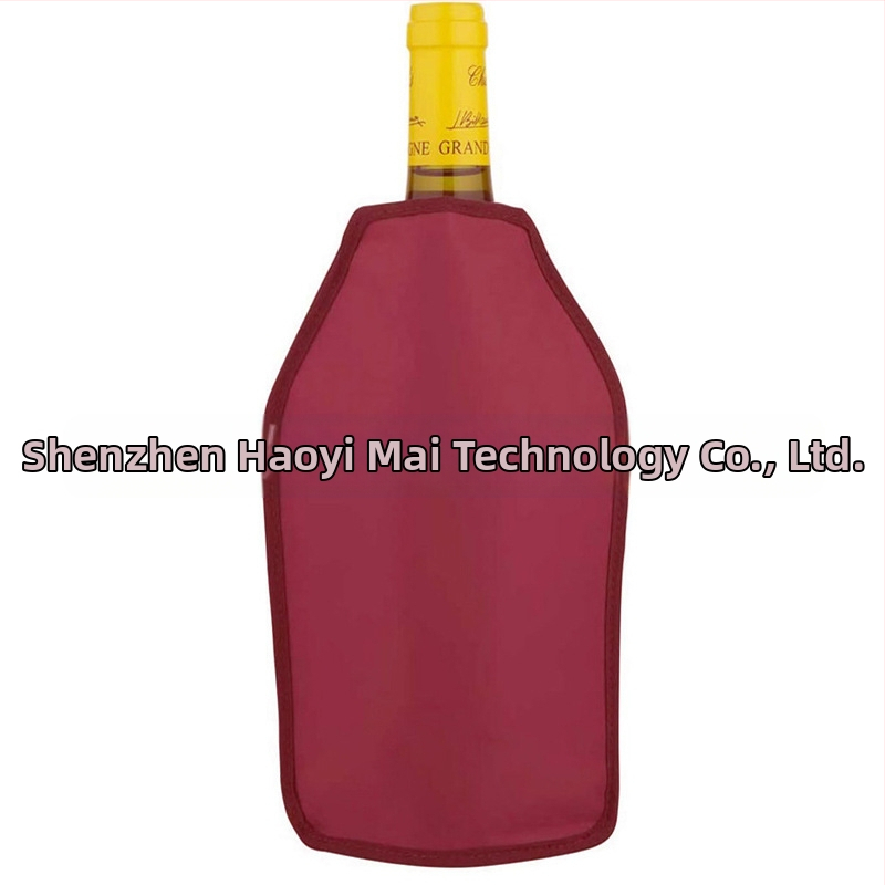 Лятна торбичка за лед с червено вино, PVC гел, комплект за студена пивоварна, комплект за ледено червено вино, комплект замразено вино и шампанско