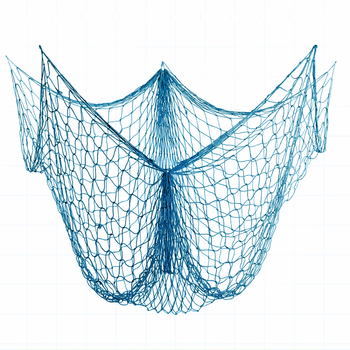 Средиземноморска декоративна рибарска мрежа с тънка линия от найлоново въже декоративна мрежа за детска градина фон стена креативна снимка декоративна висяща мрежа