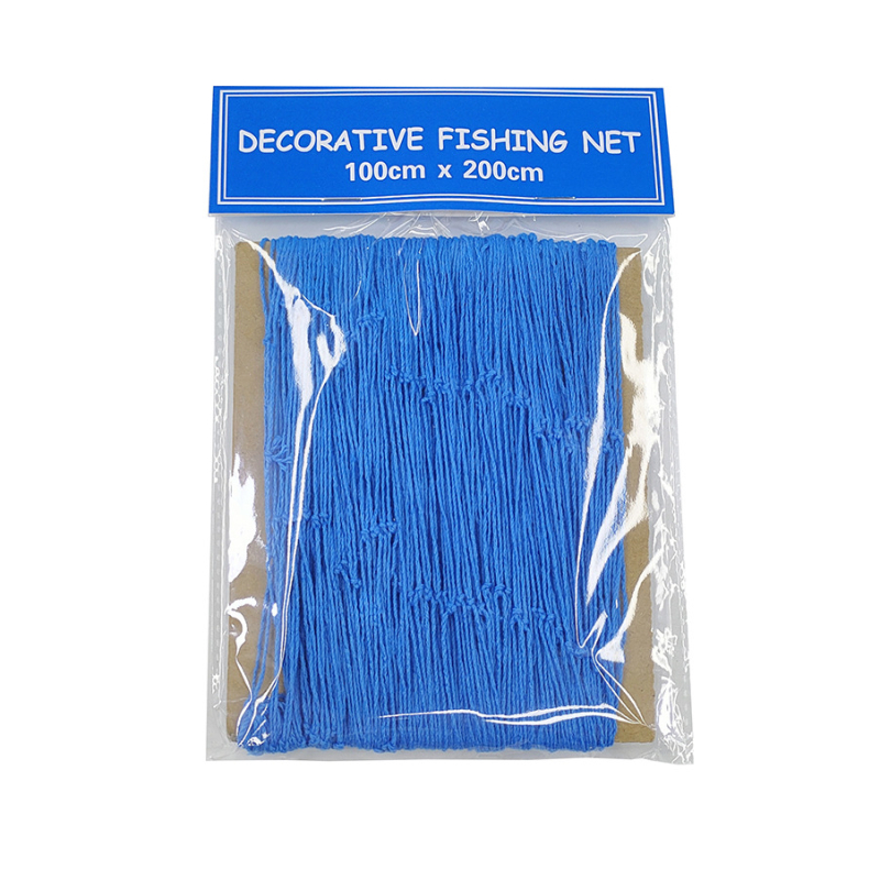 Средиземноморска декоративна рибарска мрежа с тънка линия от найлоново въже декоративна мрежа за детска градина фон стена креативна снимка декоративна висяща мрежа