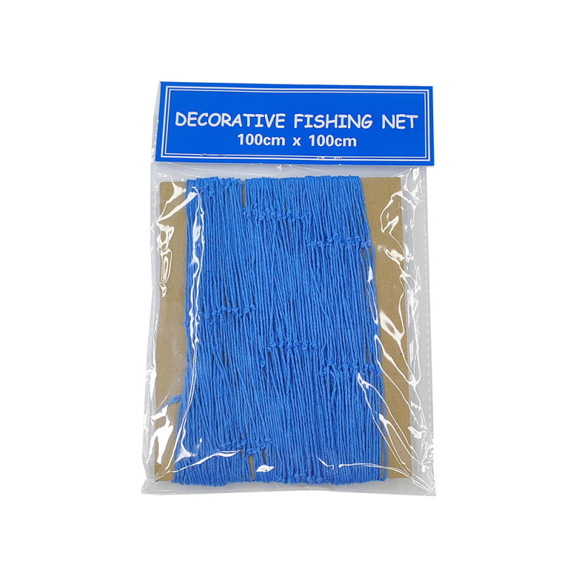 Средиземноморска декоративна рибарска мрежа с тънка линия от найлоново въже декоративна мрежа за детска градина фон стена креативна снимка декоративна висяща мрежа