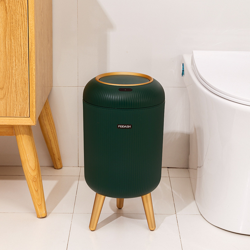 Mājas viedā sensora atkritumu tvertnes gaisma, luksusa, augstas vērtības, jauna viesnīcas virtuves, vannas istabas, plastmasas atkritumu tvertne