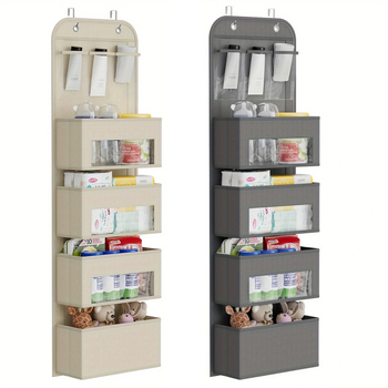 Ukse seinale riputatav kokkupandav kihiline konks PVC-aken multifunktsionaalne garderoobikapi hoiustuskott hulgimüük