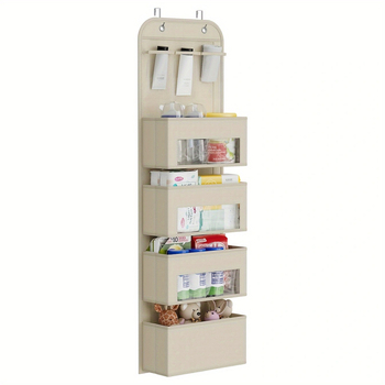 Ukse seinale riputatav kokkupandav kihiline konks PVC-aken multifunktsionaalne garderoobikapi hoiustuskott hulgimüük