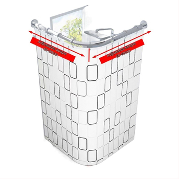 Κουρτίνα μπάνιου από αδιάβροχο ύφασμα, χωρίς τρυπήματα, καμπύλη, κουρτίνα πόρτας μπάνιου με παχύρρευστη κουρτίνα, διαχωριστική κουρτίνα ντους