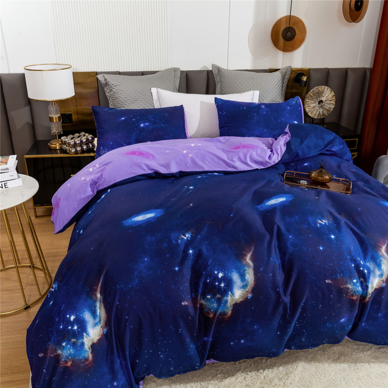 „Weiou“ tarpvalstybinis namų tekstilės „Amazon“, „eBay“ gamintojai tiekia antklodžių užvalkalų, pagalvių užvalkalų spausdinimo trijų dalių komplektą.