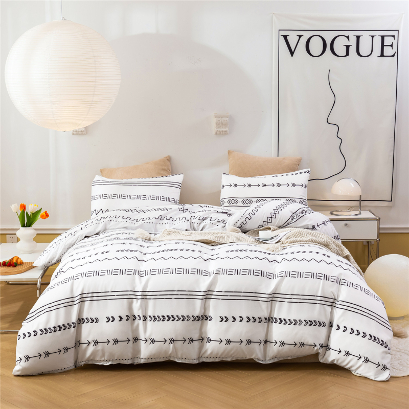 „Weiou“ tarpvalstybinis namų tekstilės „Amazon“, „eBay“ gamintojai tiekia antklodžių užvalkalų, pagalvių užvalkalų spausdinimo trijų dalių komplektą.