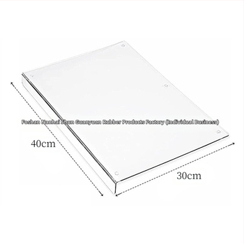 Skaidri akrilinė pjaustymo lentelė, virtuvės pjaustymo lentelė, vaisių ir daržovių pjaustymo lentelė, virto maisto pjaustymo lentelė, duonos pjaustymo lentelė, stalviršio pjaustymo lentelė