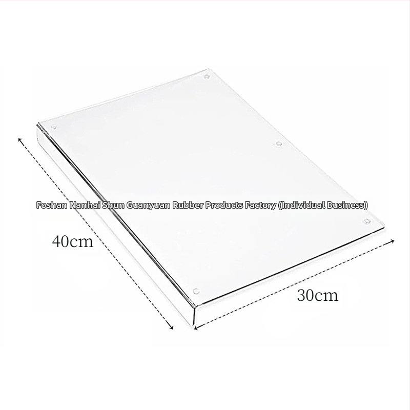 Skaidri akrilinė pjaustymo lentelė, virtuvės pjaustymo lentelė, vaisių ir daržovių pjaustymo lentelė, virto maisto pjaustymo lentelė, duonos pjaustymo lentelė, stalviršio pjaustymo lentelė