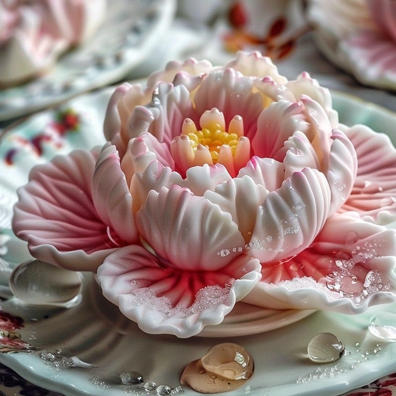 1 buc silicon mucegai tort mousse bujor mucegai tort mucegai silicon mucegai de slefuire instrument de decorare a mucegaiului de silicon