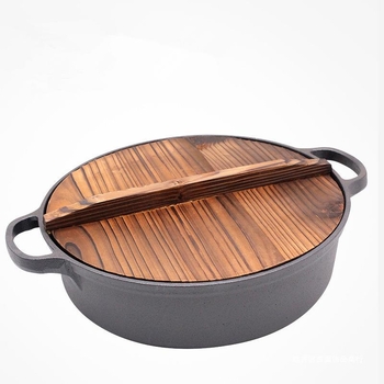 Malmist pann katmata mittenakkuva majapidamise praepann toores rauast pannkoogipann supipott hautisepann vee praadimiskott paksendatud hulgimüük