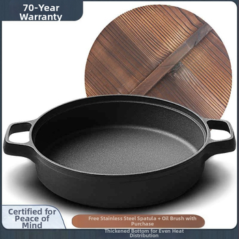 Malmist pann katmata mittenakkuva majapidamise praepann toores rauast pannkoogipann supipott hautisepann vee praadimiskott paksendatud hulgimüük