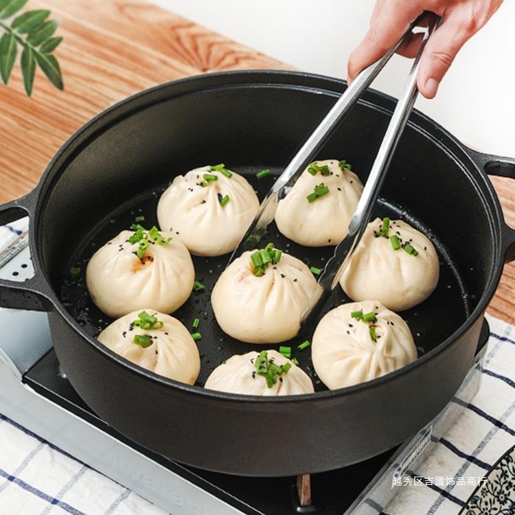 Malmist pann katmata mittenakkuva majapidamise praepann toores rauast pannkoogipann supipott hautisepann vee praadimiskott paksendatud hulgimüük