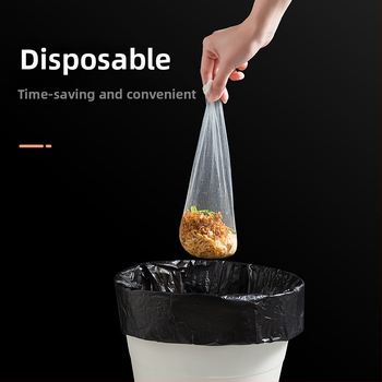 Αυτοστηριζόμενη σακούλα αποστράγγισης νεροχύτη κουζίνας, σακούλα απορριμμάτων, σακούλα φίλτρου με αντιμπλοκαριστικό φίλτρο, σακούλα απορριμμάτων μιας χρήσης για υπολείμματα σούπας