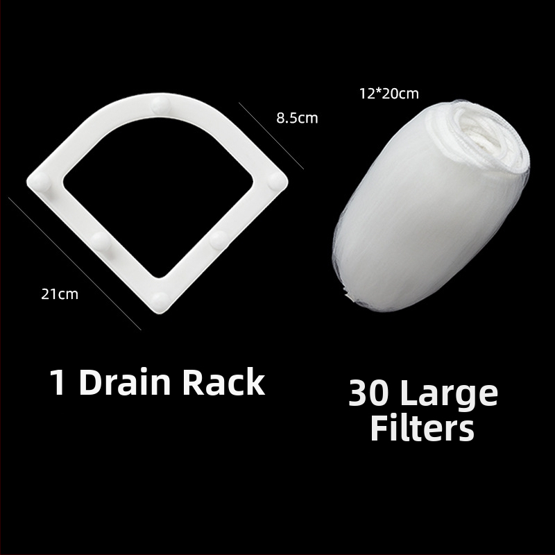 Самостоятелна торба за оттичане за кухненска мивка, торба за еднократна употреба, торба за остатъци от супа, торба за боклук, антиблокираща филтърна торба