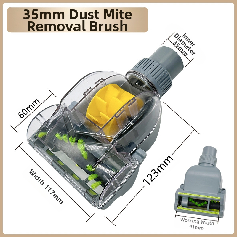 Tinka „Midea Jano“ buitinių dulkių siurblių priedams, dulkių šepečiui, erkių šepečiui, siurbimo galvutei, pneumatiniam šepečiui, voleliui, 3235