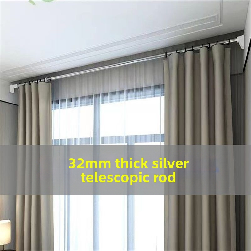 Teleskopinis strypas be gręžimo. Nereikia montuoti drabužių strypo, spintos atramos strypo, miegamojo lango užuolaidų strypo, dušo užuolaidų strypo, durų užuolaidų, spintos atramos strypo.