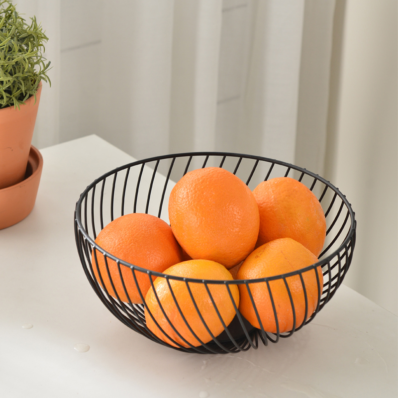 Кошница с плодове на едро, креативна всекидневна, европейски стил, домакинска масичка за кафе, трислойна стойка за закуски, популярна в интернет, голяма многослойна за съхранение