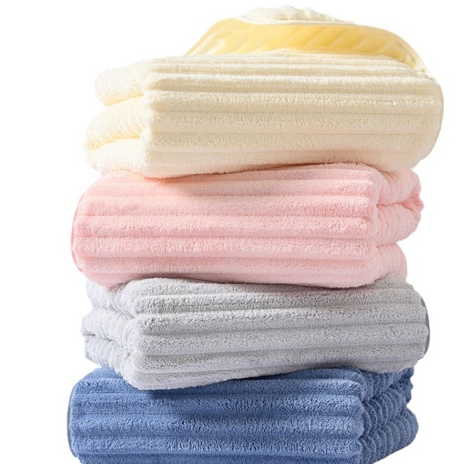 Trijų dalių vonios rankšluosčių rinkinys, ypač storas medvilninis medvilninis sugeriamasis rankšluostis, 2024 m., naujas, vyriškas ir moteriškas, pažangus buitinis įvyniojamas rankšluostis suaugusiems