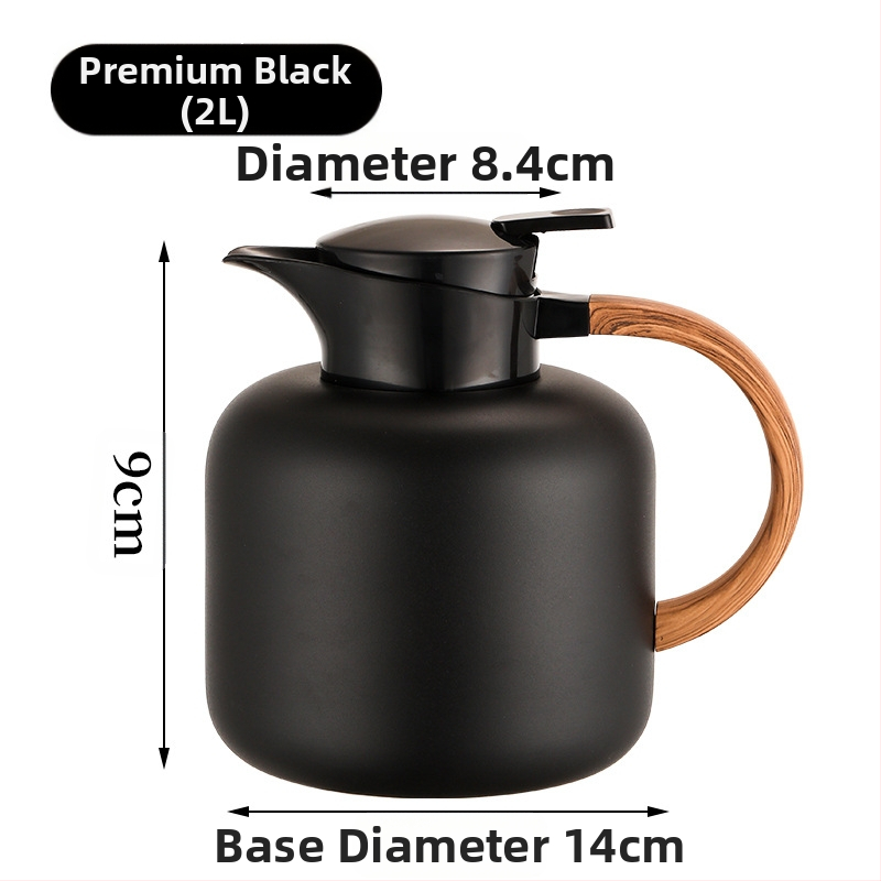 Arbatos vakuuminis puodas Dvisluoksnis šilumos izoliacinis termosas Apsauginis nuo nudegimų Didelės talpos šilumos išsaugojimo butelis Aukštos kokybės dovanos