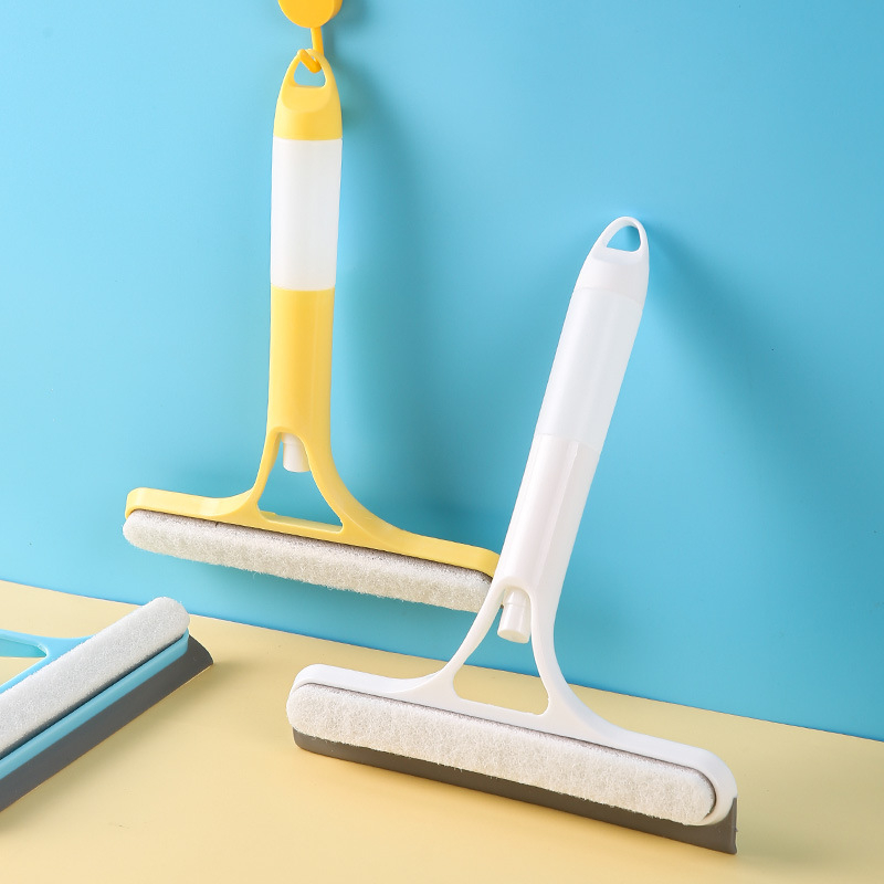 Pehme liimiga klaasipuhasti Vannitoa peeglipuhasti laud Majapidamise aknahari Aknakaabits Kolm-ühes veepihusti klaasikaabits