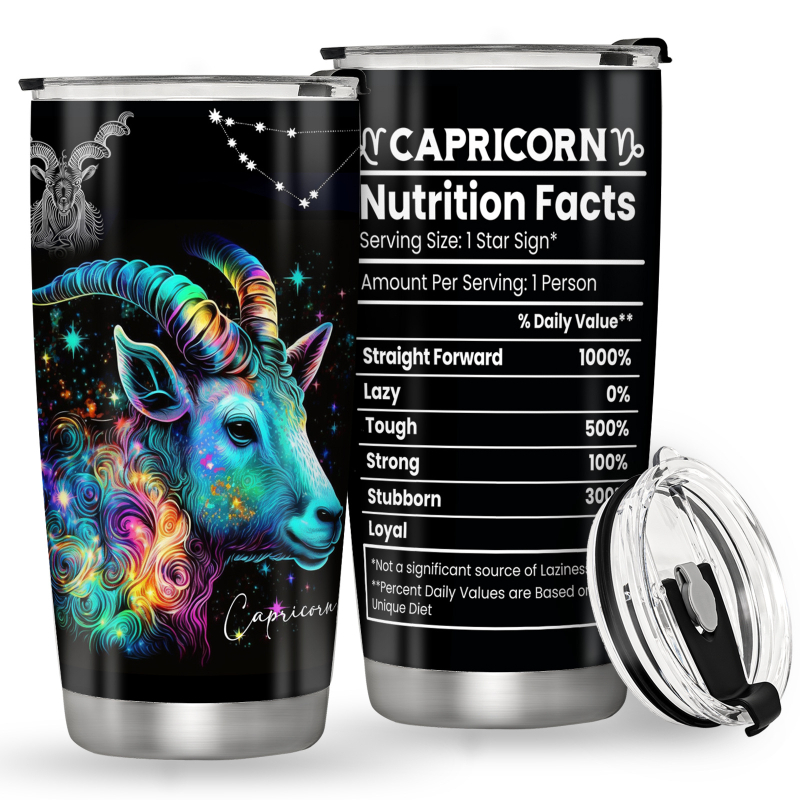 Εργοστάσιο Χονδρικής Xiyin Temu Εξαγωγή Δημοφιλές 12 Constellations 20oz Ποτήρι Αυτοκινήτου Διπλής Επίστρωσης 304 από Ανοξείδωτο Ατσάλι Θερμός