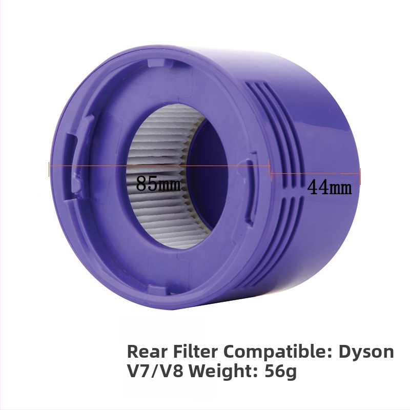 Vhodné pre ručné bezdrôtové vysávače Dyson V7/V8, príslušenstvo, motor, zadný kryt motora, zadný filtračný prvok, príslušenstvo