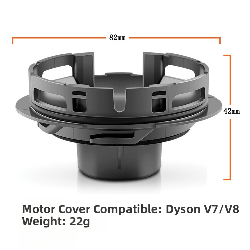 Vhodné pre ručné bezdrôtové vysávače Dyson V7/V8, príslušenstvo, motor, zadný kryt motora, zadný filtračný prvok, príslušenstvo
