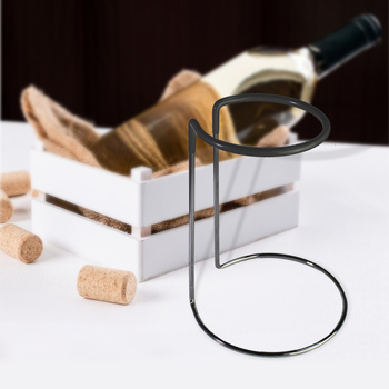 Kūrybinis namų dekanterio puodelio laikiklis, europietiško stiliaus taurė, krištolo stiklo vyno puodelio laikiklis, dekanterio laikiklis