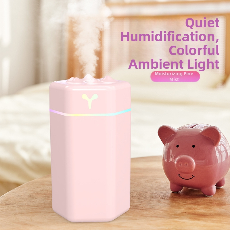Nový mini domáci zvlhčovač vzduchu s USB zdrojom, darčekový zvlhčovač vzduchu od výrobcu, nový energetický zvlhčovač vzduchu do vozidla s tlačou