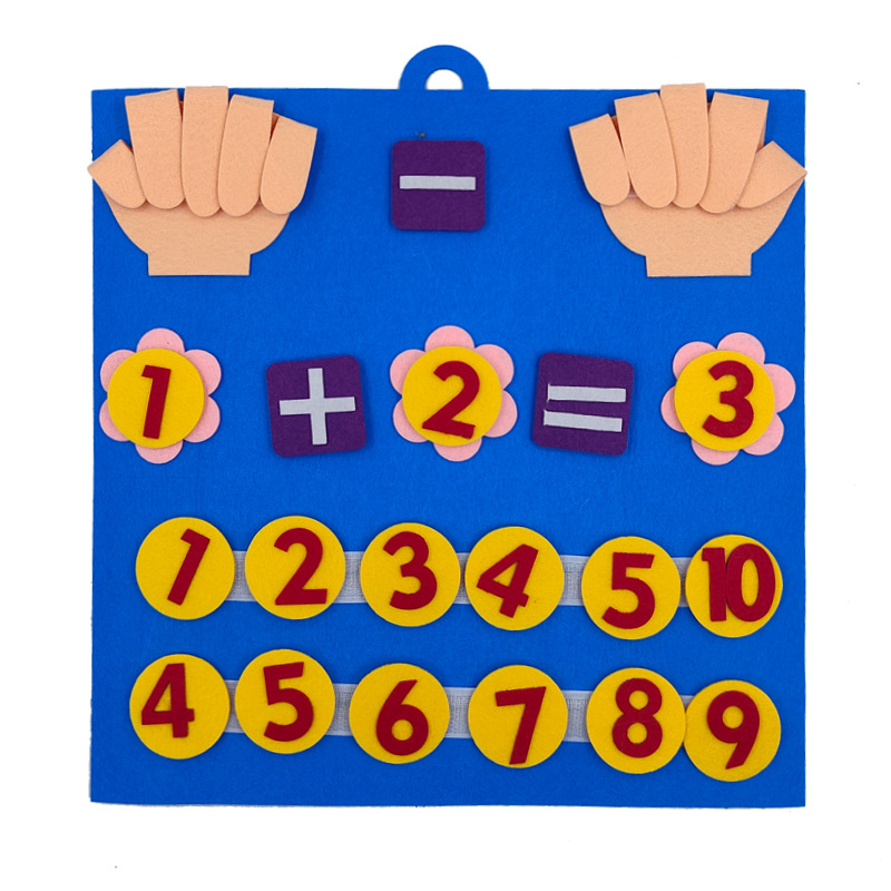 Παιχνίδια Γωνίας για Χώρο Δραστηριοτήτων Νηπιαγωγείου Σπιτικά Ψηφιακά Εκπαιδευτικά Παιχνίδια Βοηθήματα Διδασκαλίας Μη Υφαντό Τσόχα Χειροποίητα Υλικά