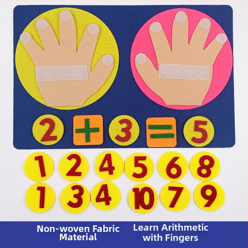 Παιχνίδια Γωνίας για Χώρο Δραστηριοτήτων Νηπιαγωγείου Σπιτικά Ψηφιακά Εκπαιδευτικά Παιχνίδια Βοηθήματα Διδασκαλίας Μη Υφαντό Τσόχα Χειροποίητα Υλικά