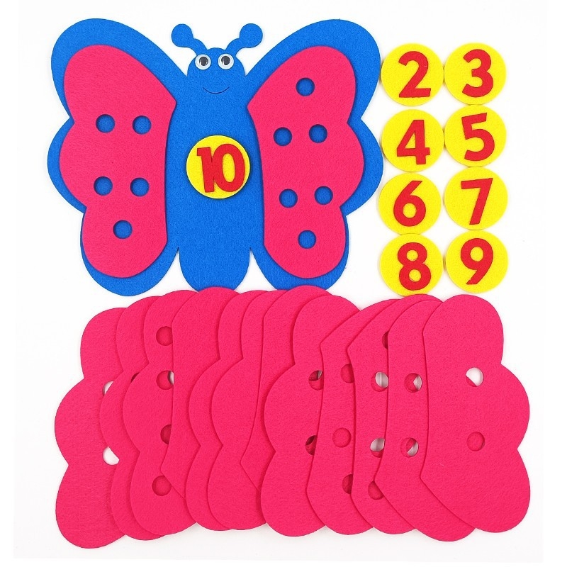 Παιχνίδια Γωνίας για Χώρο Δραστηριοτήτων Νηπιαγωγείου Σπιτικά Ψηφιακά Εκπαιδευτικά Παιχνίδια Βοηθήματα Διδασκαλίας Μη Υφαντό Τσόχα Χειροποίητα Υλικά