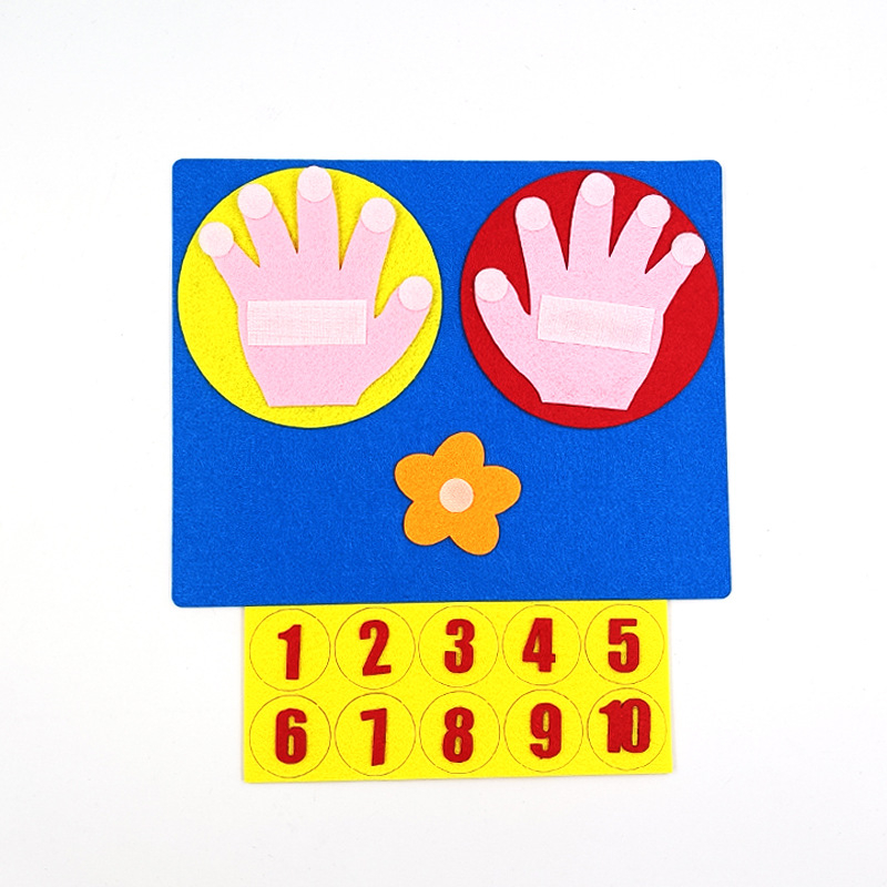 Παιχνίδια Γωνίας για Χώρο Δραστηριοτήτων Νηπιαγωγείου Σπιτικά Ψηφιακά Εκπαιδευτικά Παιχνίδια Βοηθήματα Διδασκαλίας Μη Υφαντό Τσόχα Χειροποίητα Υλικά