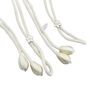 Регулираща се каишка за завеси, модерен модерен семпъл каишка за завеси от марля, фиксирана каишка, въже, креативни аксесоари, катарама за съхранение на цветя