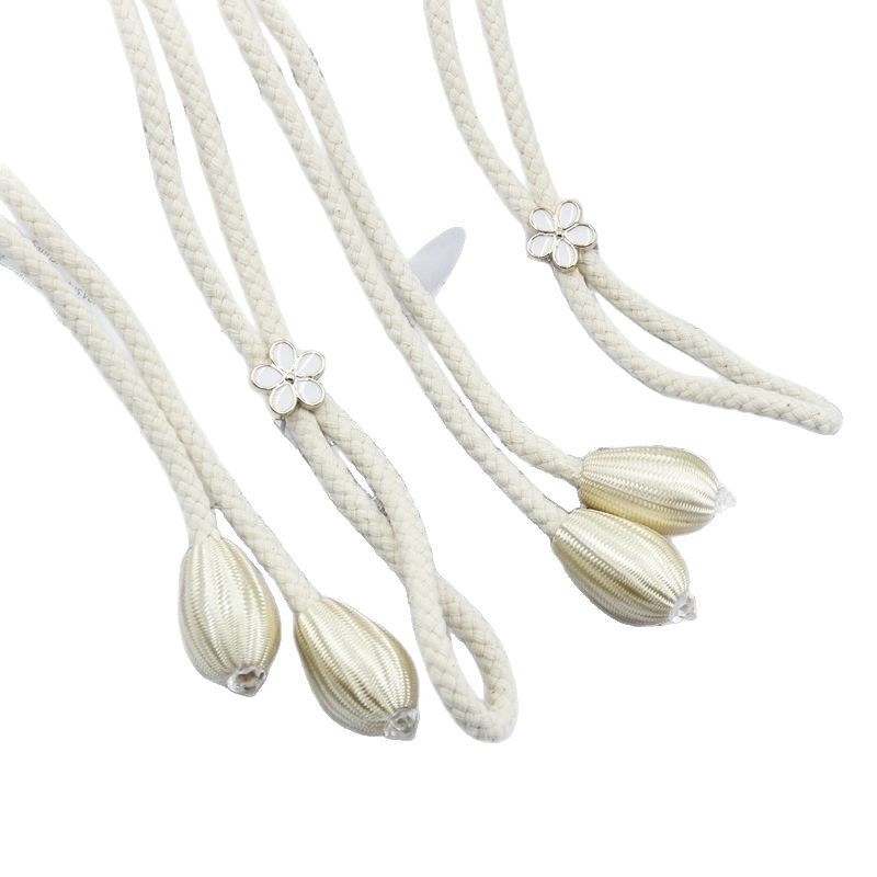 Регулираща се каишка за завеси, модерен модерен семпъл каишка за завеси от марля, фиксирана каишка, въже, креативни аксесоари, катарама за съхранение на цветя