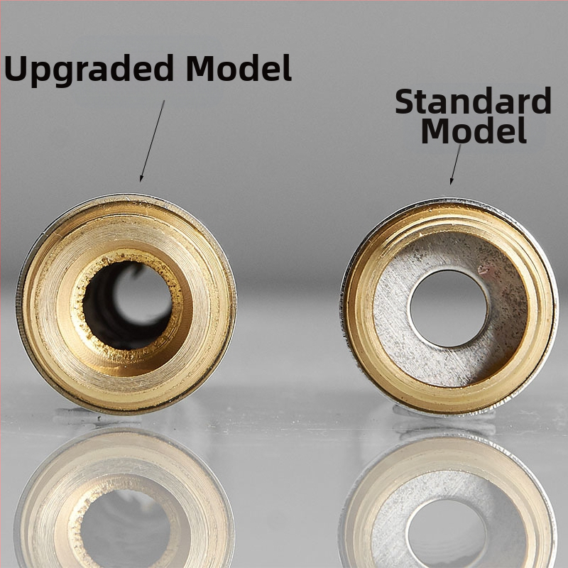 Душова глава от изцяло мед, ръчен душ под налягане, цилиндричен ръчен душ, изцяло меден ръчен душ под налягане