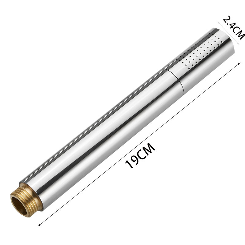 Varinė dušo galvutė Varinė rankinė slėginė dušo galvutė Cilindrinė rankinė dušo galvutė Varinė rankinė dušo galvutė