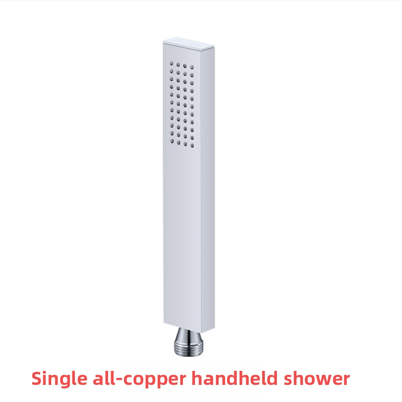 Varinė dušo galvutė Varinė rankinė slėginė dušo galvutė Cilindrinė rankinė dušo galvutė Varinė rankinė dušo galvutė