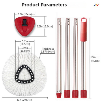Τα αξεσουάρ πλάκας ράβδου κεφαλής σφουγγαρίστρας O-Cedar που πωλούνται με καυτό πωλητή στο Amazon μπορούν να σταλούν εκ μέρους σας