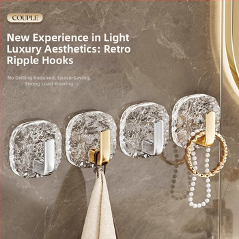 Kerge luksuslik liustikukonks Tugevalt liimitav õmblusteta perforeerimata tualettpastakonks Köögiukse õhupuhasti konks