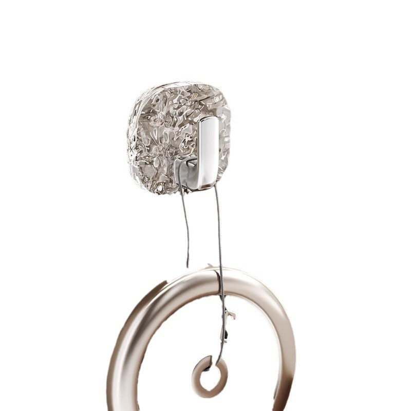 Kerge luksuslik liustikukonks Tugevalt liimitav õmblusteta perforeerimata tualettpastakonks Köögiukse õhupuhasti konks