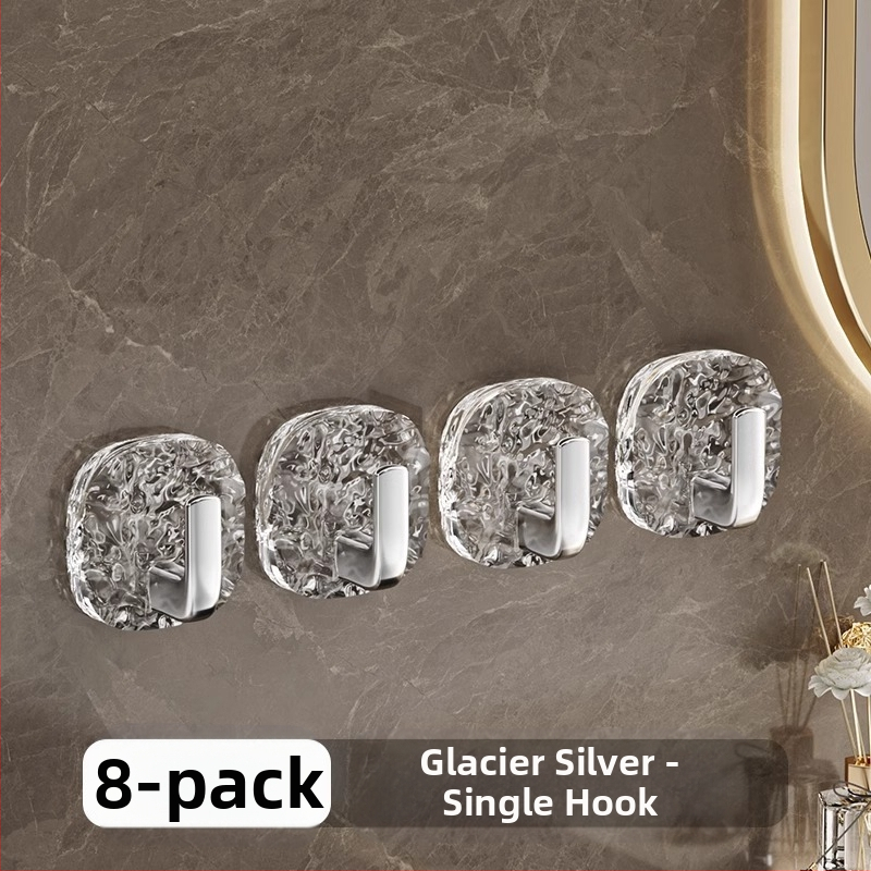 Kerge luksuslik liustikukonks Tugevalt liimitav õmblusteta perforeerimata tualettpastakonks Köögiukse õhupuhasti konks