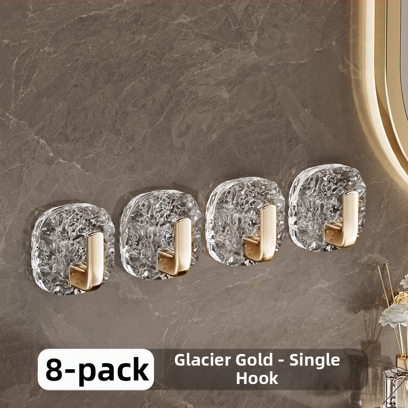 Kerge luksuslik liustikukonks Tugevalt liimitav õmblusteta perforeerimata tualettpastakonks Köögiukse õhupuhasti konks