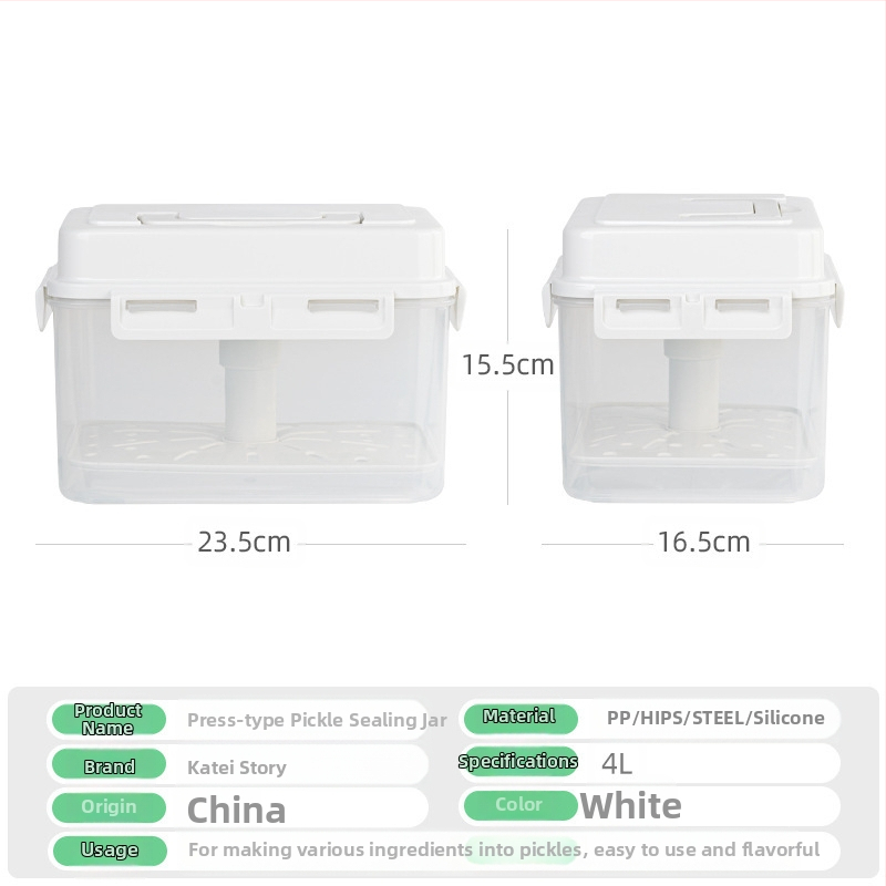 Lõuna-Korea hapukurgipurk hapukurgipurk läbipaistev hapukurgipurk säilitushapukurgipurk hapukurgipurk sisemise kaanega presstihendiga purk