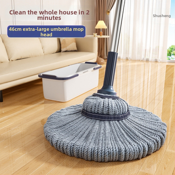 Rankomis veržiama vandens šluostė, senamadiška buitinė tingiai besisukanti grindų šluostė, itin sugerianti, be rankų, valo, sausai ir šlapiai, dvejopo naudojimo